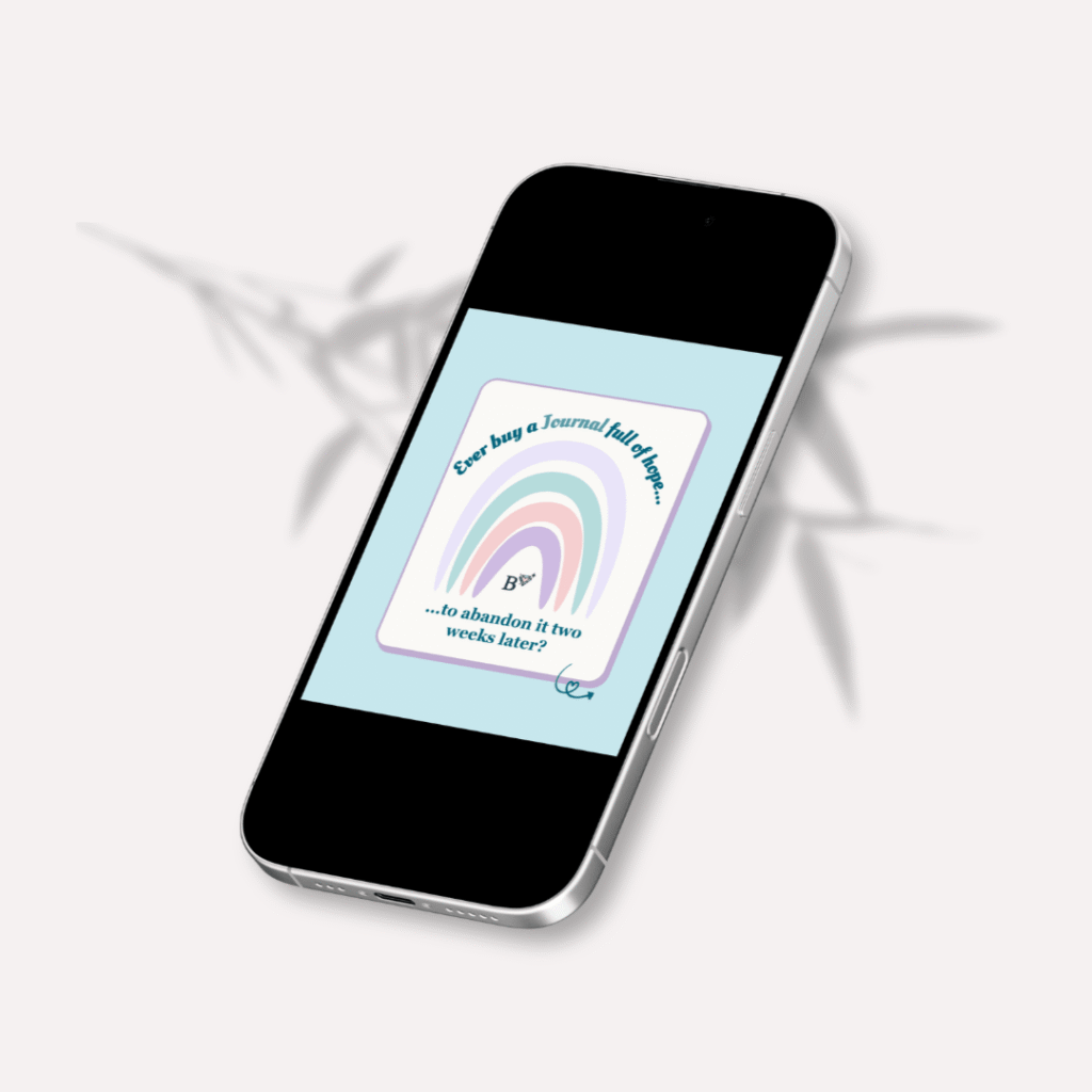 image of an iphone mockup displaying a slide from an instagram carousel